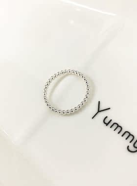 古罗珠宝女生925纯银小众