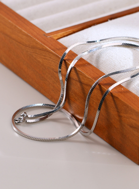 925纯银锁骨链情侣意大利工