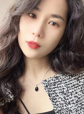 古罗珠宝黑玛瑙925纯银女
