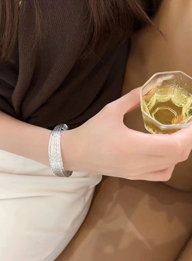 古罗珠宝女生925银小众车花多线