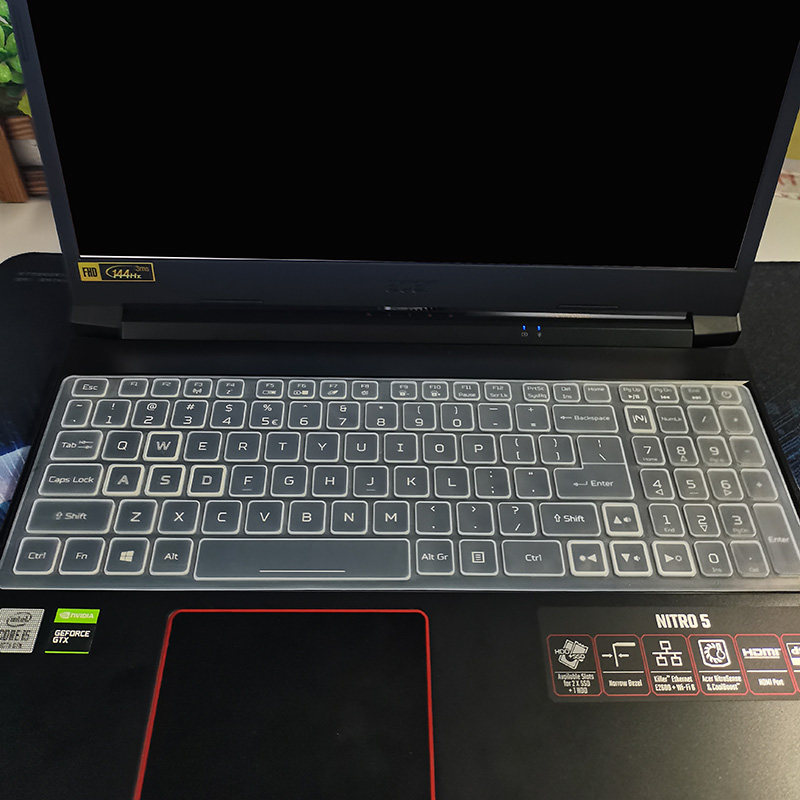 宏碁(Acer)暗影骑士·擎笔记本键盘保护膜15.6寸电脑贴Nitro 5 AN515-55 57按键N20C1防尘套凹凸垫罩键位配件 - 图1