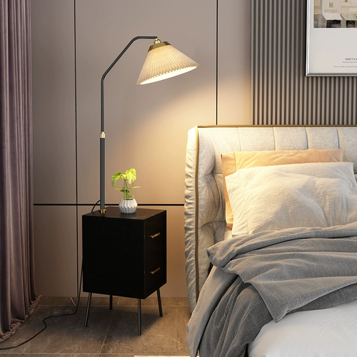 Торшер для кровати для спальни, светильник, диван для гостиной, настольная лампа, легкий роскошный стиль