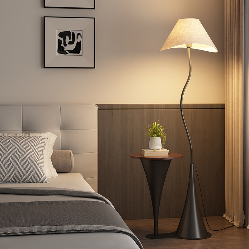 法式中古风落地灯客厅沙发边几美式复古艺术摆件卧室床头置物台灯,淘宝优惠券,粉丝福利购,淘宝优惠卷