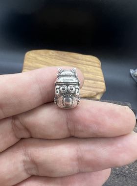 大鹏鸟顶珠腰珠，文玩配饰，天地孔精工。