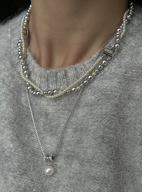 s尚美伯爵s925纯银珍珠项
