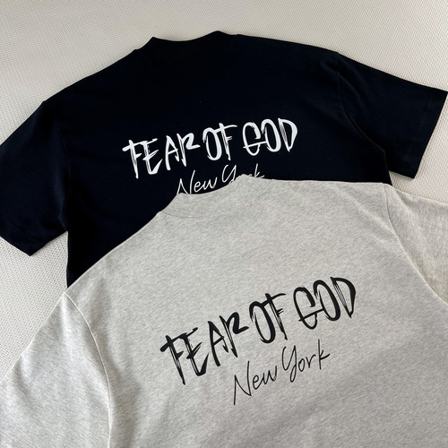 FOG新款ESSENTIALS小领口高领短袖T恤FEAROFGOD男NEWYORK宽松