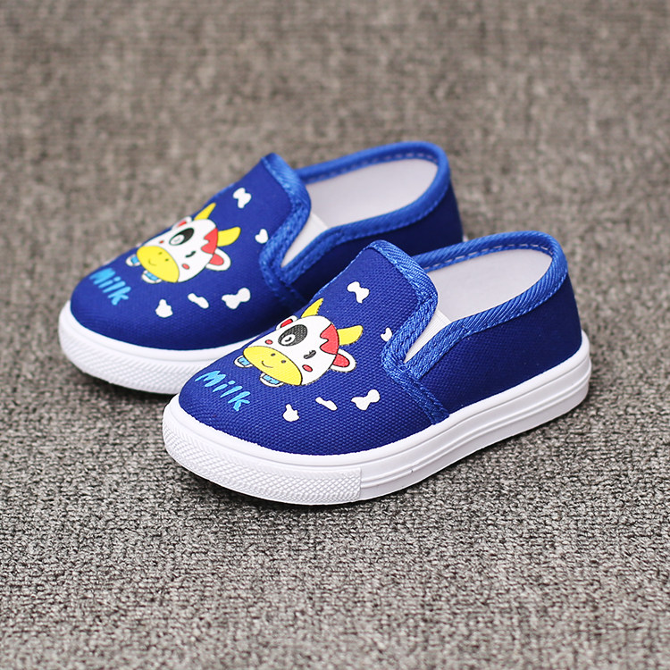 春秋儿童帆布鞋 儿童韩版男女童鞋帆布鞋宝宝软底休闲鞋低帮小孩