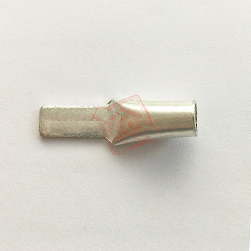 C45-16冷压插针插片空开专用接线端子鸭嘴铜鼻子紫铜线耳 - 图0