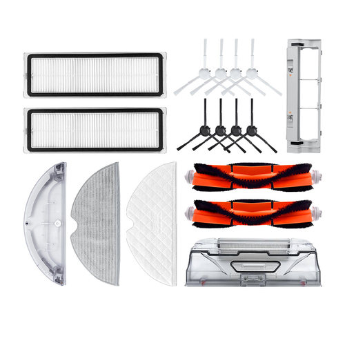 适用于小米米家扫地扫拖机器人1C 2C 1T配件主边刷滤网拖布边刷 - 图3