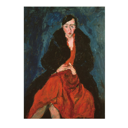 法国 柴姆 苏丁 Chaim Soutine 人物油画 表现主义绘画电子图素材 - 图0