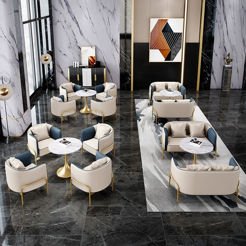 Световые продажи роскошных продаж столы переговоров и комбинированные кресла. Чистый красный досуго