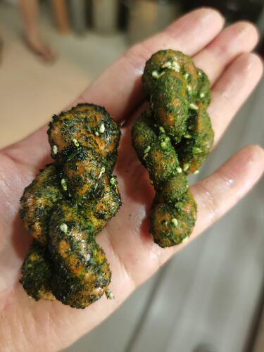 藻伊佳 厂家青海苔碎片 海青菜粉30目 绿色菜 石纯粉250克 买4送1 - 图3