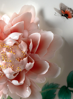 韵丽陶瓷摆件中式卧室客厅