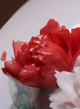 纯手工陶瓷礼物阳台桌面家居装饰