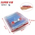 Máy rung siêu tốc VIB-TV xử lý trò chơi video SNES máy rung trò chơi máy màu đỏ và trắng Máy chơi game gia đình FC - Kiểm soát trò chơi mua tay cầm chơi game Kiểm soát trò chơi