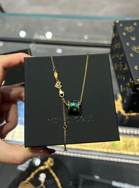 真金电镀保色同款MONOLOGUE亚特兰蒂斯项链女百搭吊坠锁骨链