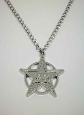 高品质版本新款【圣斗士】圣衣神话瞬舜冥王哈迪斯五星吊坠项链