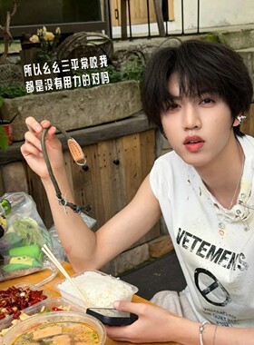 新款高品质版本明星张桂源同款苹果项链粉丝应援高级感锁骨链女