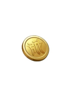 新款高版本帝钱岩王帝君符号游戏周边复刻岩箓吉语钱金属