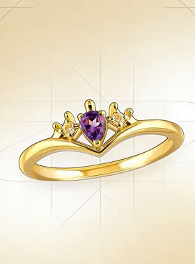 高品质新款新年礼物扭曲仙境原创戒指指环精致优雅cos配饰饰品