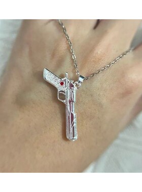 高品质现货新款《月影别墅》艾尔戒指手枪项链套装精致好友礼物