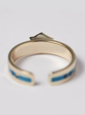 高品质新款动漫茜特菈莉主题印象系列绿色石时尚潮流指环