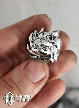 新款高品质版本家庭教师纳兹狮子闸兵器戒指彭格列泽田纲吉系列