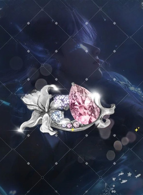 高品质版本新款《恋与深空》祁煜衍生戒指双鱼座鱼尾嘉兰乙游指环