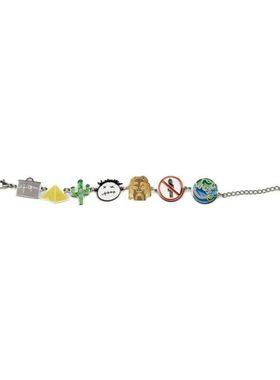 高品质版本TravisScott亚巡演唱会周边手链嘻哈说唱音乐珐琅手饰