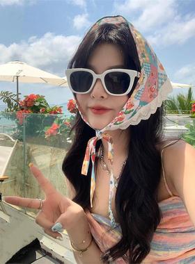 海边拍照护眼太阳眼镜韩