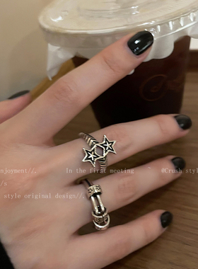 女日韩暗黑系暗黑系五角星