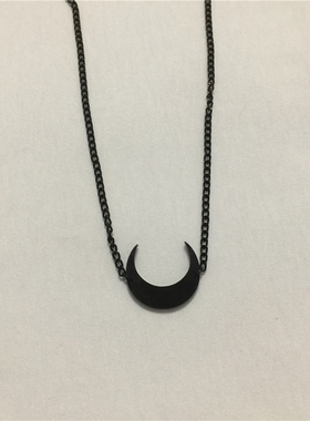 古着定制美妹月亮少女暗黑链饰