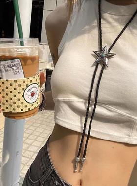 一绳多用民族风五角星项