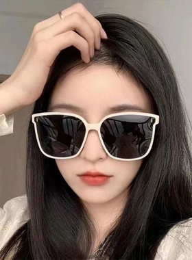 墨镜女款高级感2026新款大框适合方圆脸旅游拍照显脸小爬山太阳镜