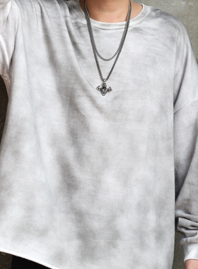 复古项链钛钢霸气风实心肌肉狗男