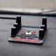 Car dual SIM multi-functional anti-slip mat car mobile phone holder navigation car mobile phone holder parking card number plate