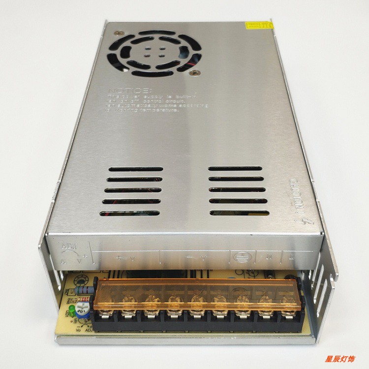 220v转24v发光字招牌直流电源LED灯箱带400W变压器S40024V167A - 图0