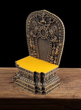 藏式民族风纯铜10公分佛台底座