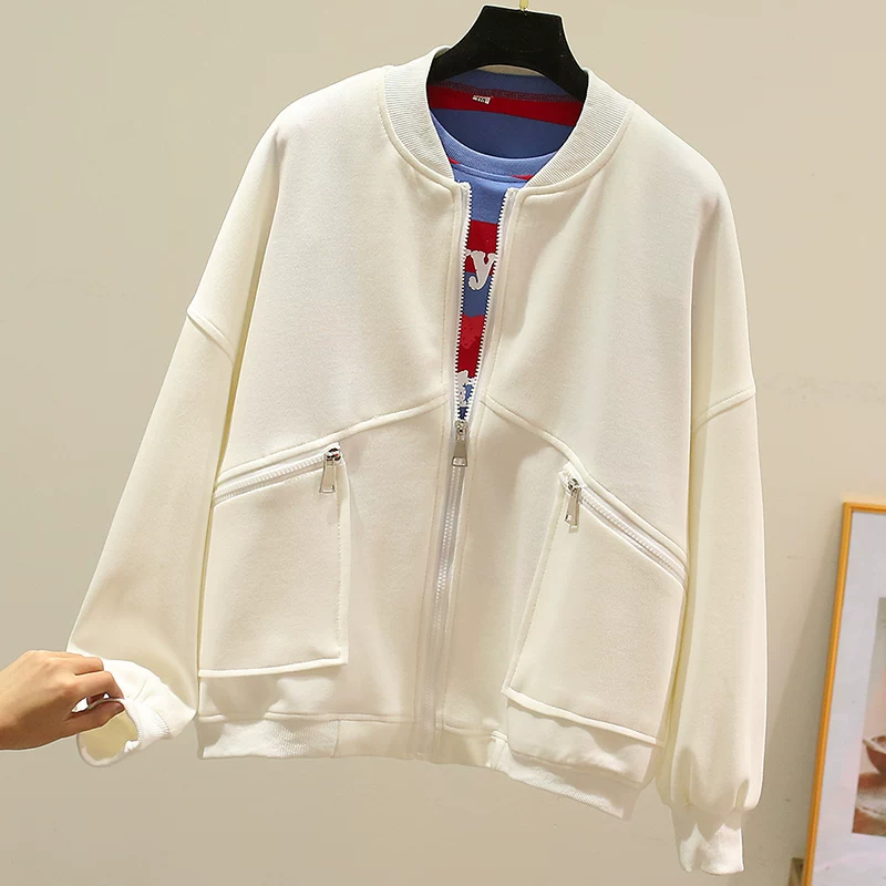 Вязаный толстовка с молнией, бейсбол cardigan, униформа, куртка, коллекция 2021 года, корейский стиль, свободный покрой