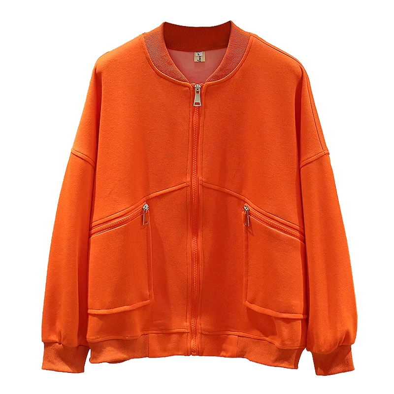 Вязаный толстовка с молнией, бейсбол cardigan, униформа, куртка, коллекция 2021 года, корейский стиль, свободный покрой