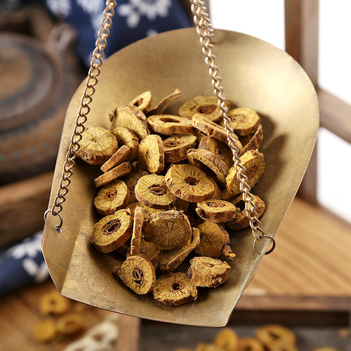 仙太医黄芩中药材500g克新货黄芩片干枯芩黄芩药材可磨黄芩粉 - 图1