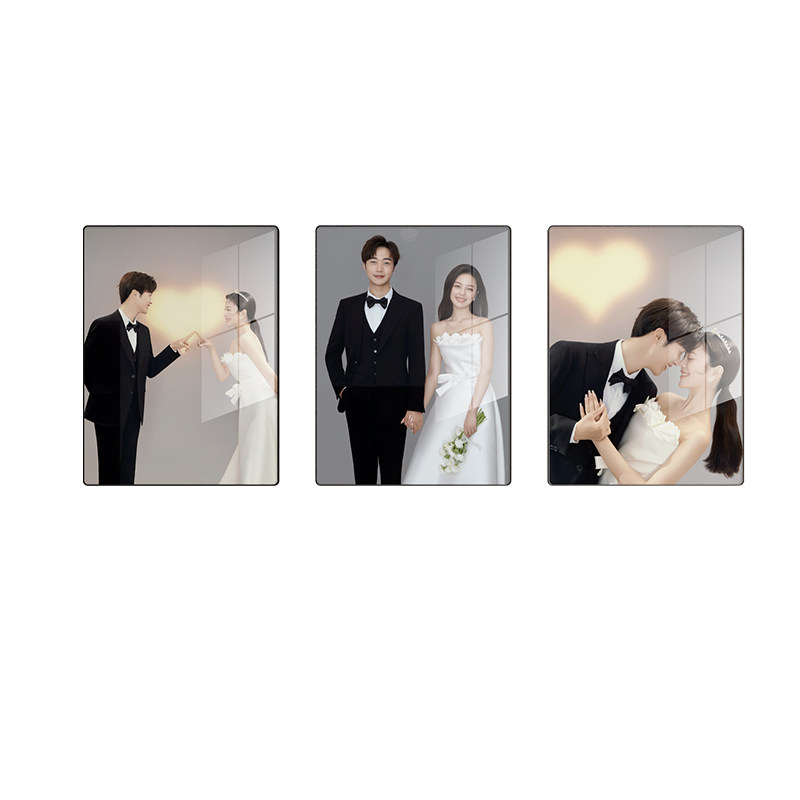 婚纱照相框照片墙定制组合挂墙结婚照全家福水晶相片打印放大制作,淘宝优惠券,粉丝福利购,淘宝优惠卷