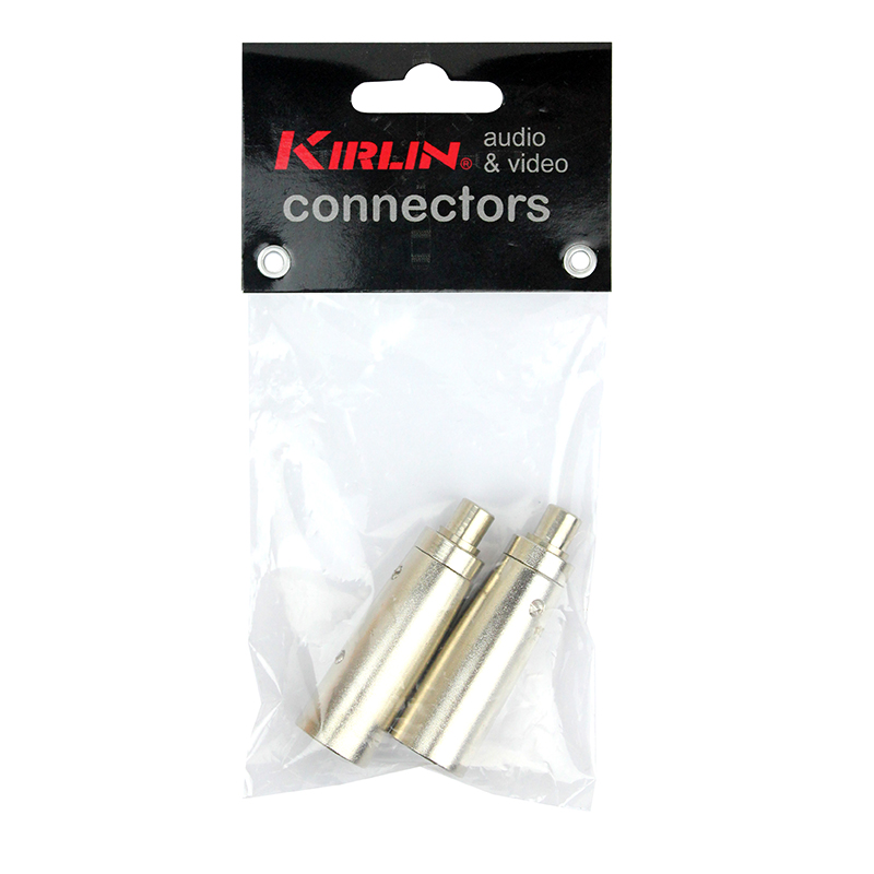 KIRLIN科林卡农转换插头3107卡侬公转莲花插口话筒麦克风转接头 - 图2