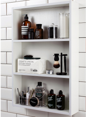 卫生间样板间镜柜饰品软装摆件