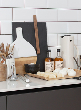 轻奢厨房样板间饰品摆件组合套装