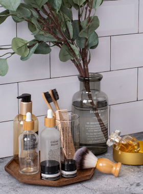 样板间卫生间化妆瓶软装饰品摆件