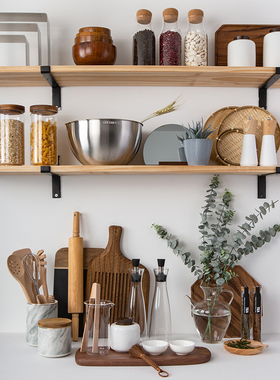 展厅场景道具橱柜厨具摆件菜板