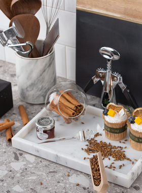 北欧厨房样板间厨具软装摆件装饰