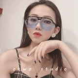 Брендовые модные синие желтые солнцезащитные очки на солнечной энергии подходит для мужчин и женщин