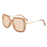 Трендовые квадратные солнцезащитные очки, по фигуре, защита от ультрафиолета